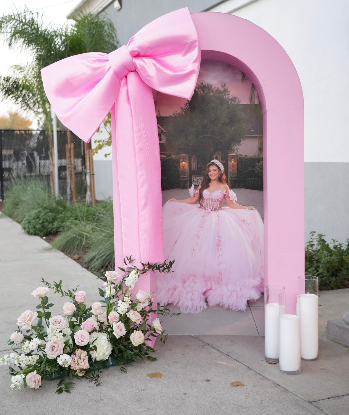 Custom Photo Arch